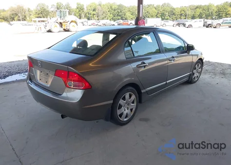 2007 Honda Civic Lx from USA, damaged, VIN 1HGFA15527L116862